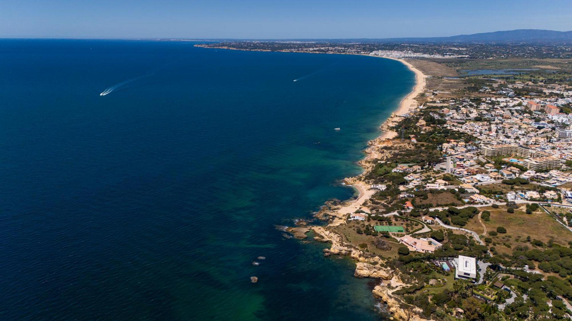 Apartamento No Condominio Baia Village Com Piscina Albufeira Bagian luar foto