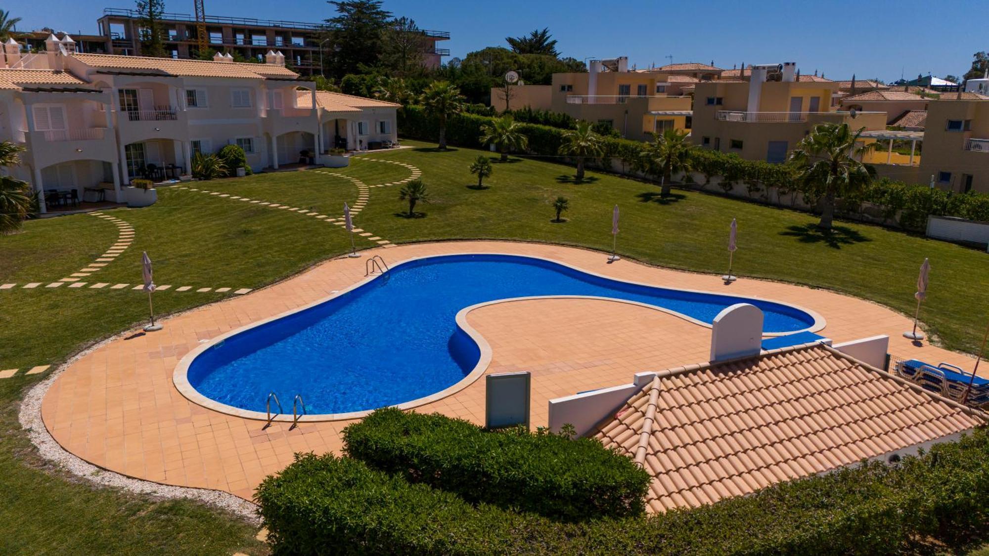 Apartamento No Condominio Baia Village Com Piscina Albufeira Bagian luar foto
