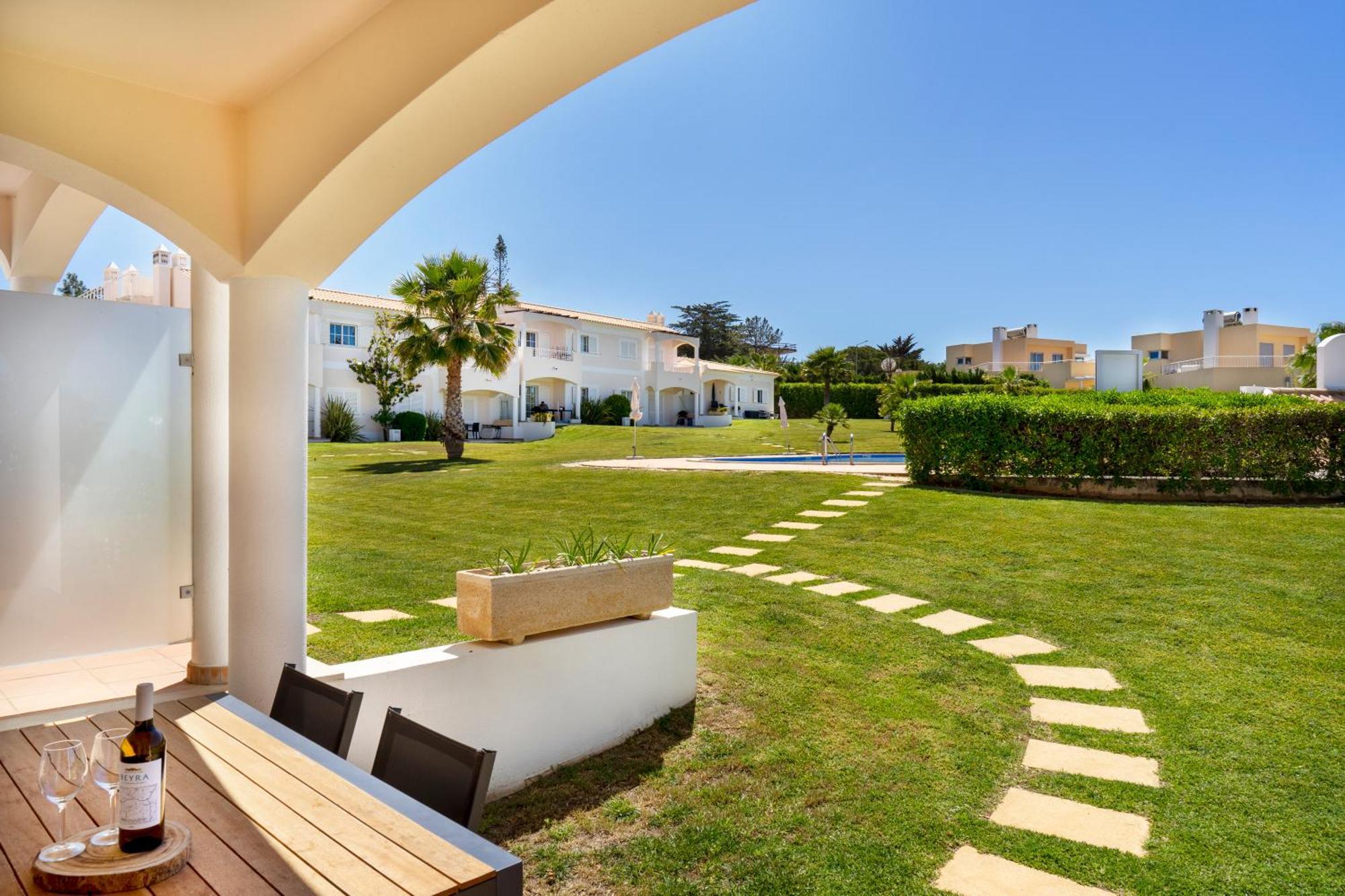 Apartamento No Condominio Baia Village Com Piscina Albufeira Bagian luar foto